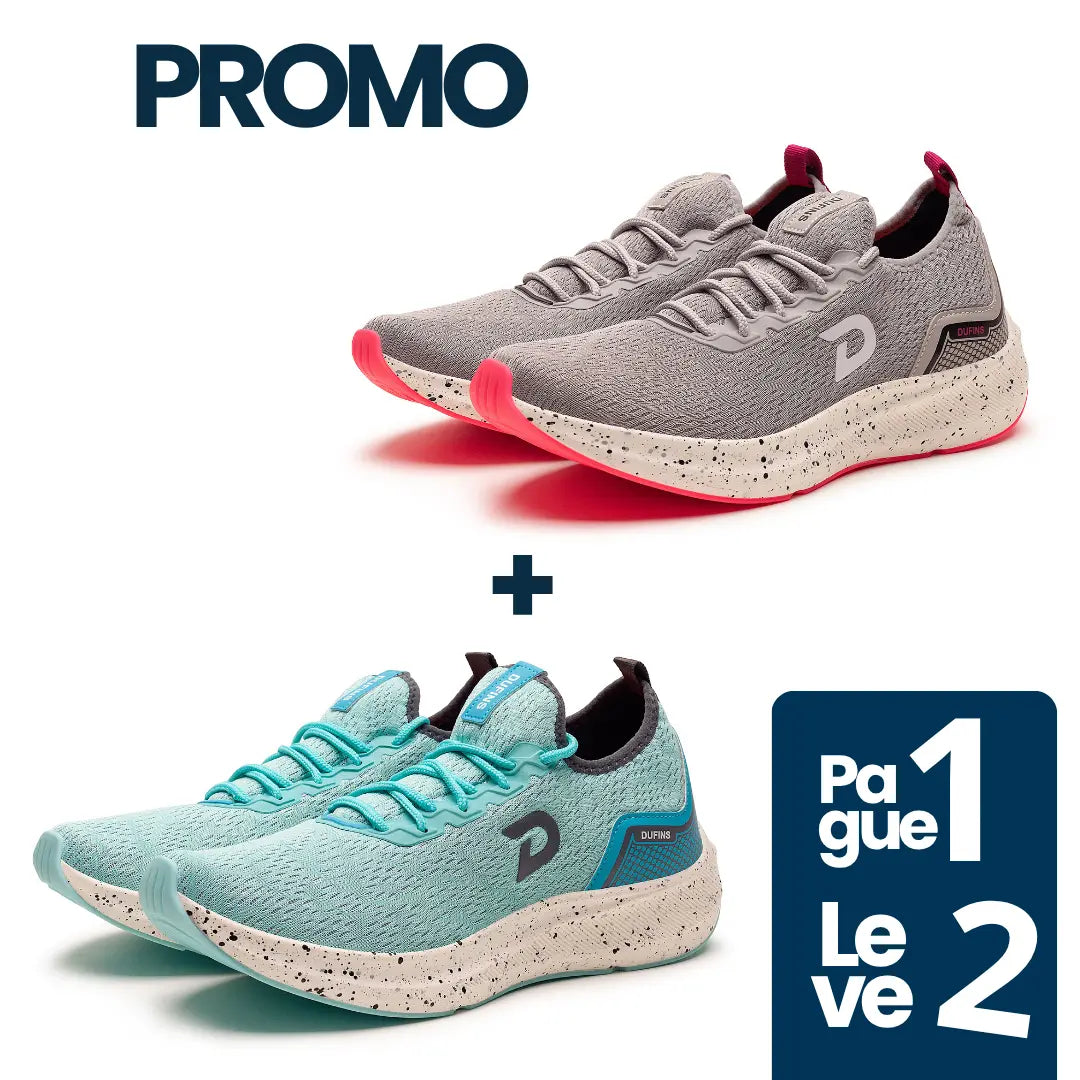 Pague 1 e leve 2 - Tênis Dufit Run
